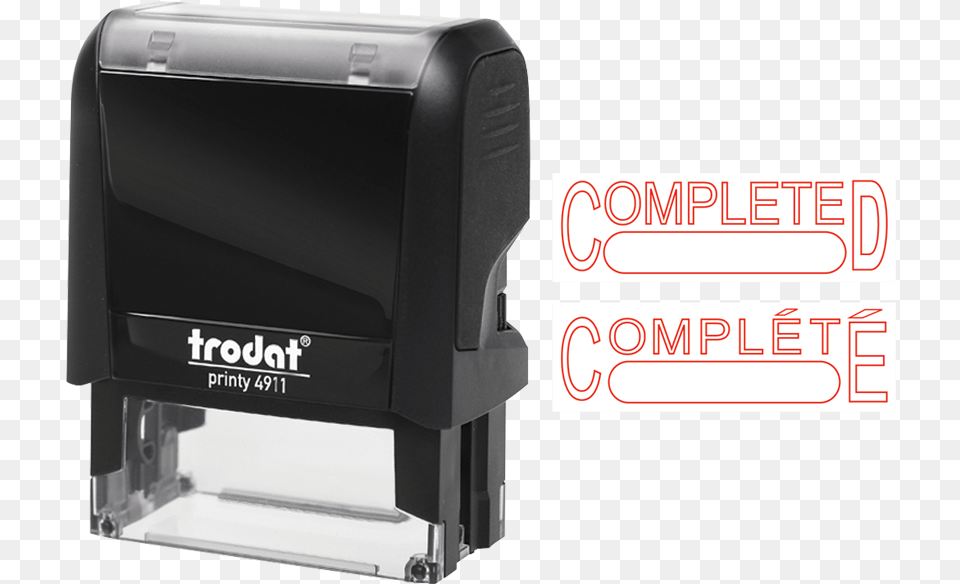 Trodat Printy 4911 Self Inking Message Stamp With Trodat Return Address Stamp, Computer Hardware, Electronics, Hardware Free Png