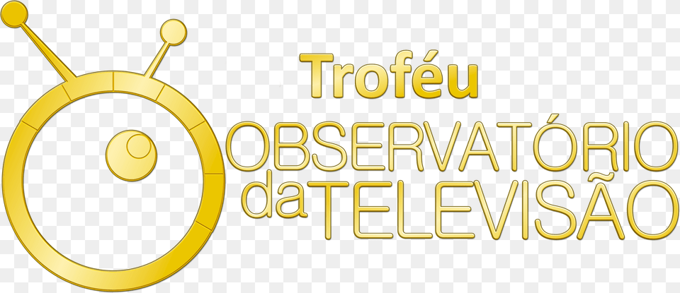 Trofeu Observatrio Da Televiso Circle, Text Free Transparent Png