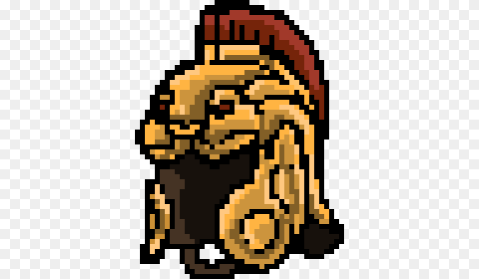 Trojan Helmet Pixel Art Maker Free Png Download