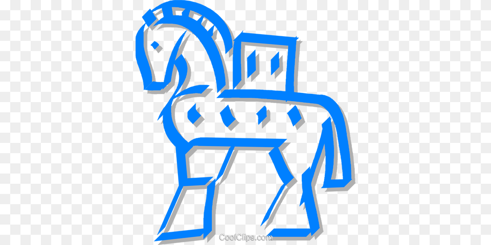 Trojan Horse Royalty Free Vector Clip Art Illustration Cavalo De Troia, Furniture, Chair, Person Png Image