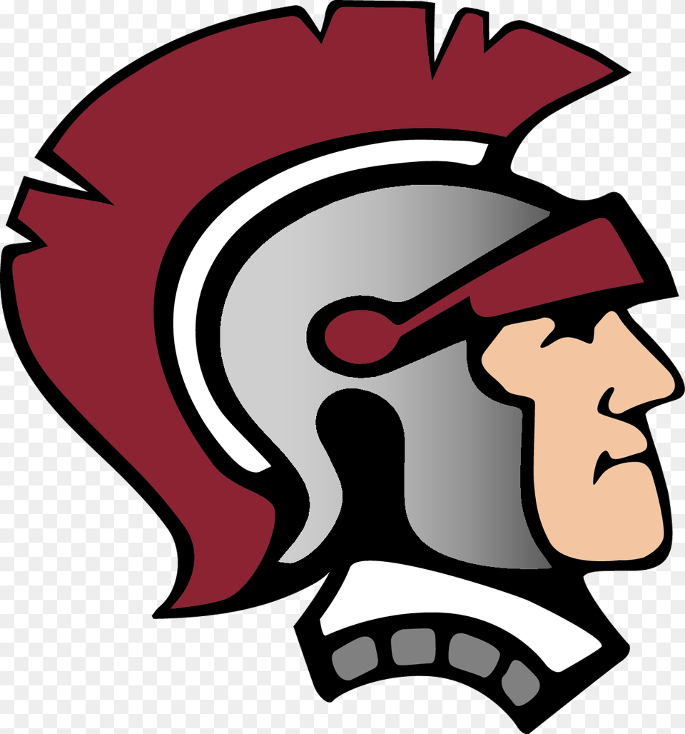 Trojan Logos New Prague Area Schools, Helmet, Crash Helmet, Ammunition, Grenade Free Png