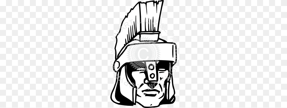 Trojan Soldier Head, Helmet, Clothing, Hat, Photography Png Image