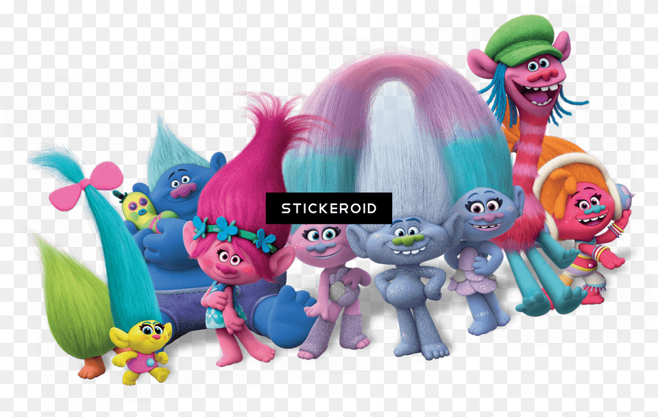 Troll, Plush, Toy, Baby, Person Png