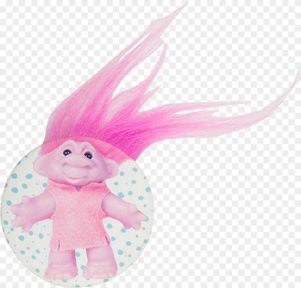 Troll Doll Innovative Button Museum Doll, Toy, Face, Head, Person Free Png