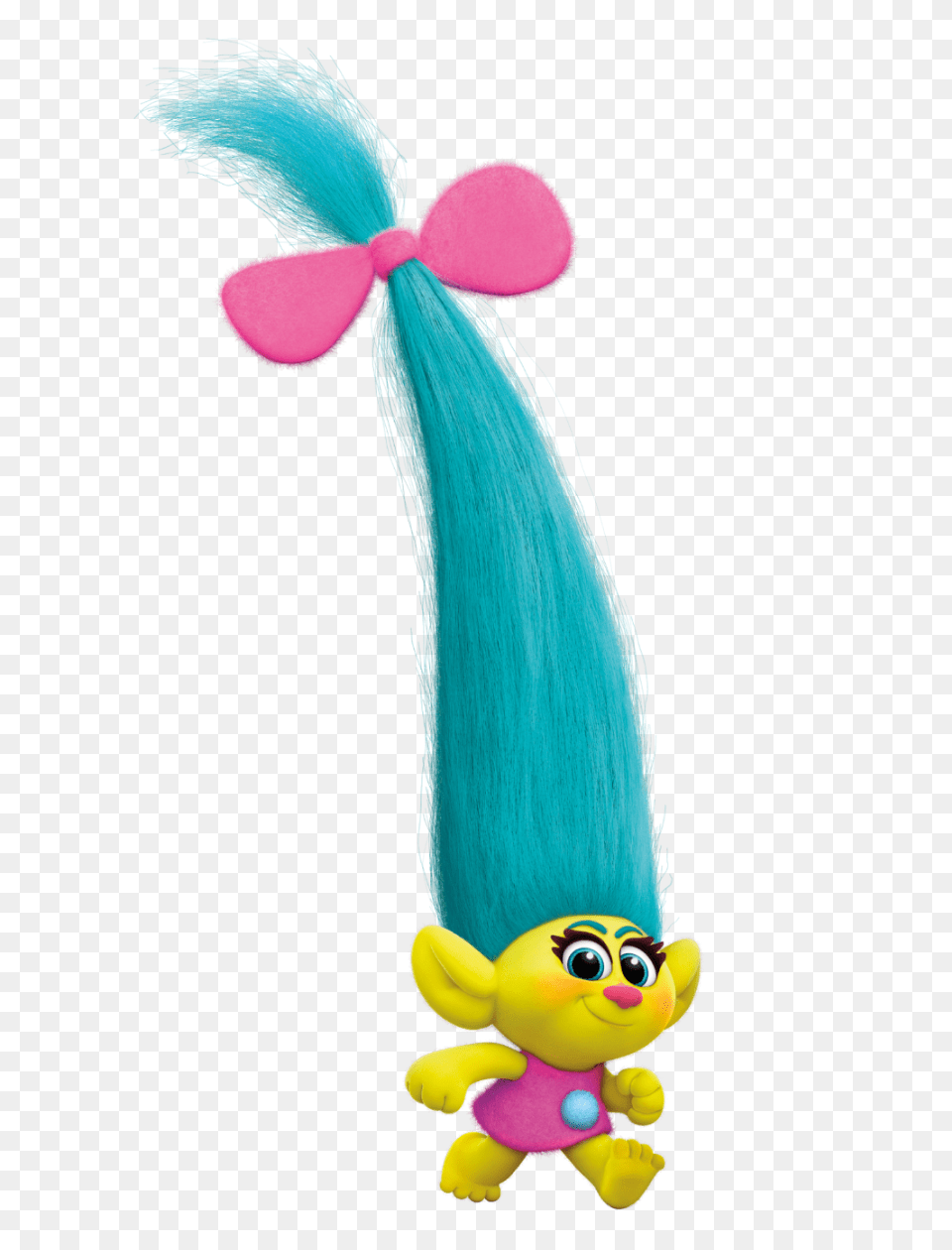 Troll Doll Trolls Cute Blue Hair Ftestickers Toy, Plush Png