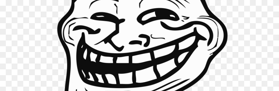 Troll Face, Body Part, Mouth, Person, Stencil Free Png