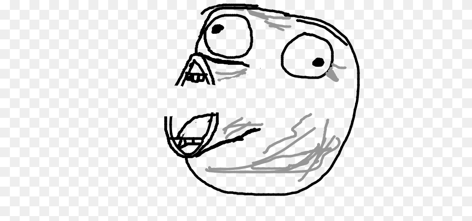 Troll Face, Art, Drawing, Head, Person Png