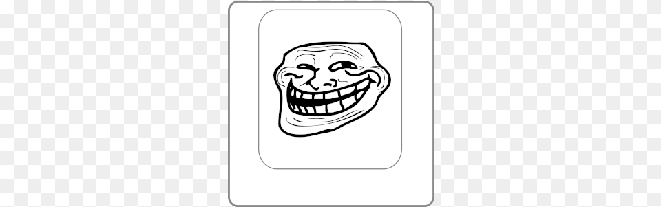 Troll Face Cherry Mx Keycap Cartoon, Teeth, Body Part, Person, Mouth Png