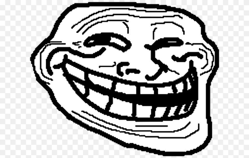 Troll Face Cut Out, Art, Drawing, Photography, Stencil Png Image