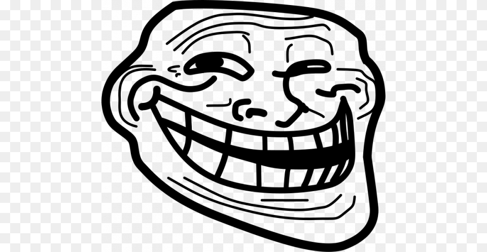 Troll Face Meme Generator Ps4 Vs Xbox One Trolls, Art, Drawing, Person, Stencil Free Png Download