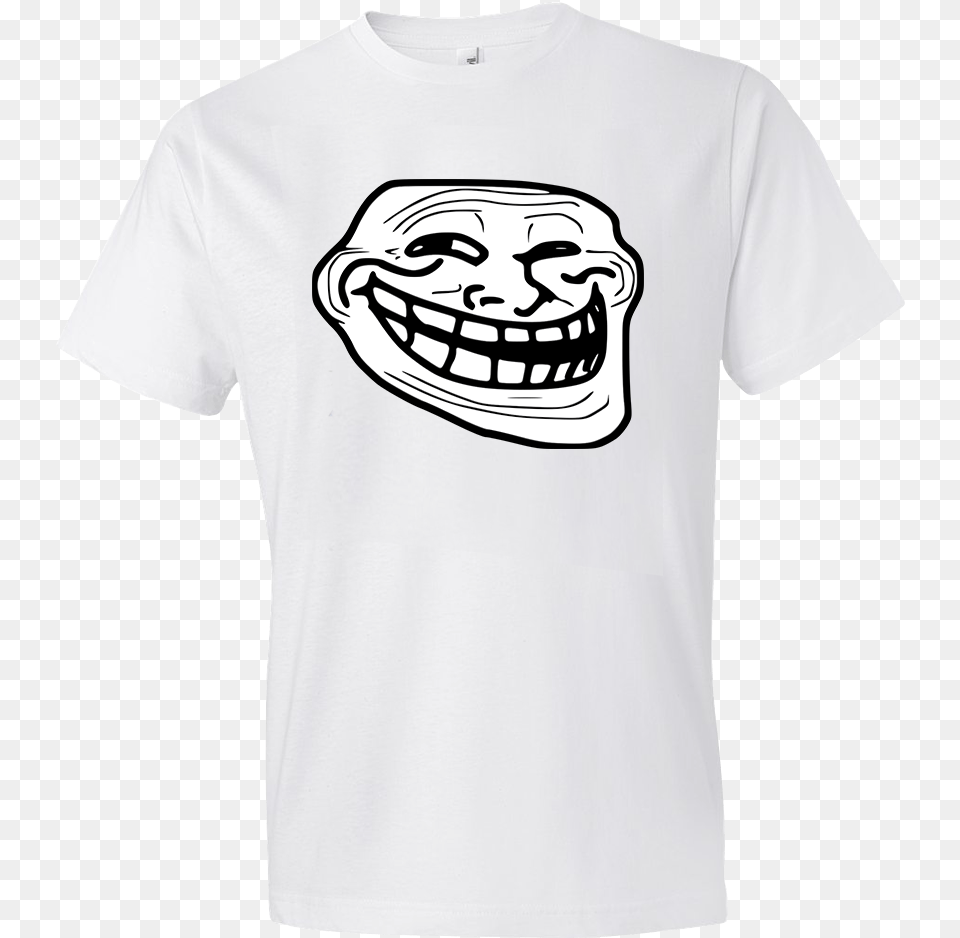 Troll Face Tee Stickany Palm Series Troll Face Sticker For Macbook, Clothing, Shirt, T-shirt, Head Png