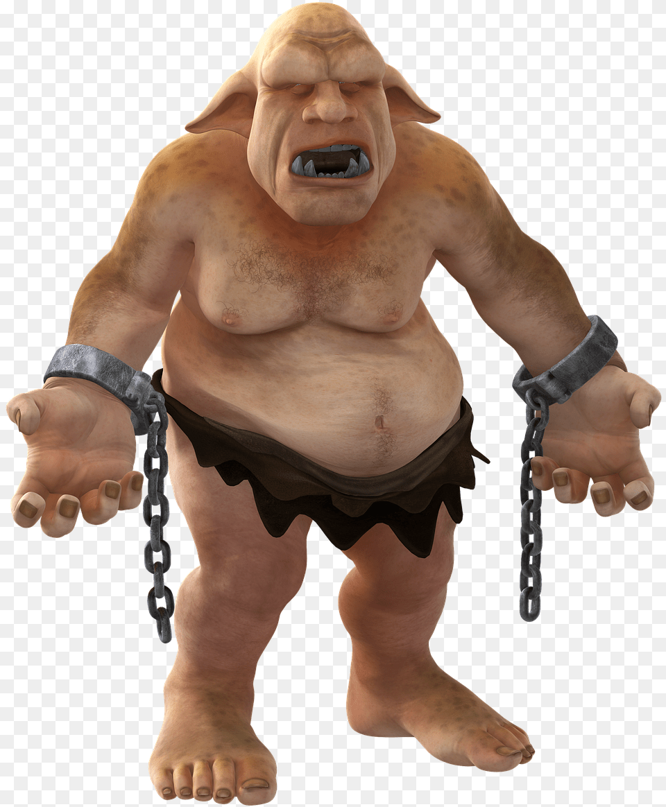 Troll In Chains, Baby, Body Part, Person, Finger Free Png