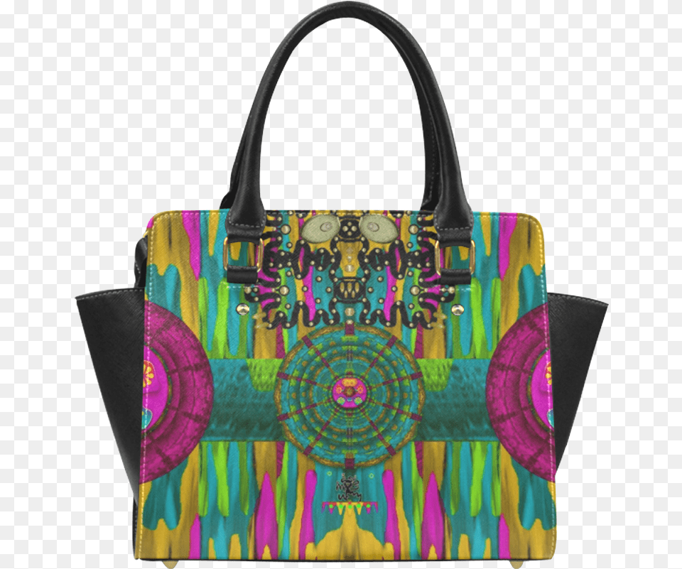 Troll In The Rainbows Looking Good Classic Shoulder Handbag, Accessories, Bag, Purse, Tote Bag Png Image