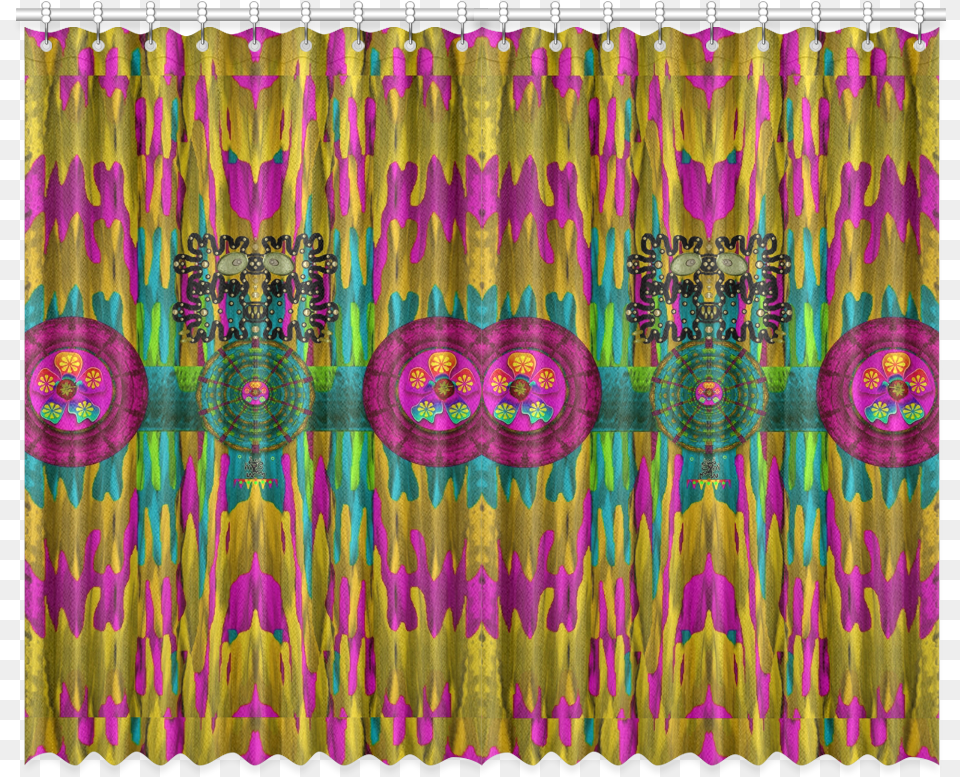 Troll In The Rainbows Looking Good Window Curtain 52 Curtain, Shower Curtain Free Png Download