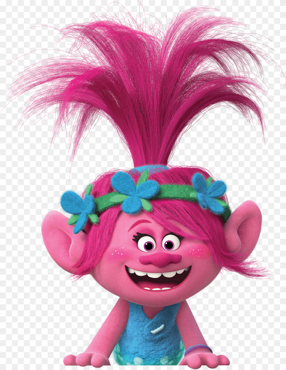 Troll Movie Princess Poppy And Branch, Baby, Face, Head, Person Png Image