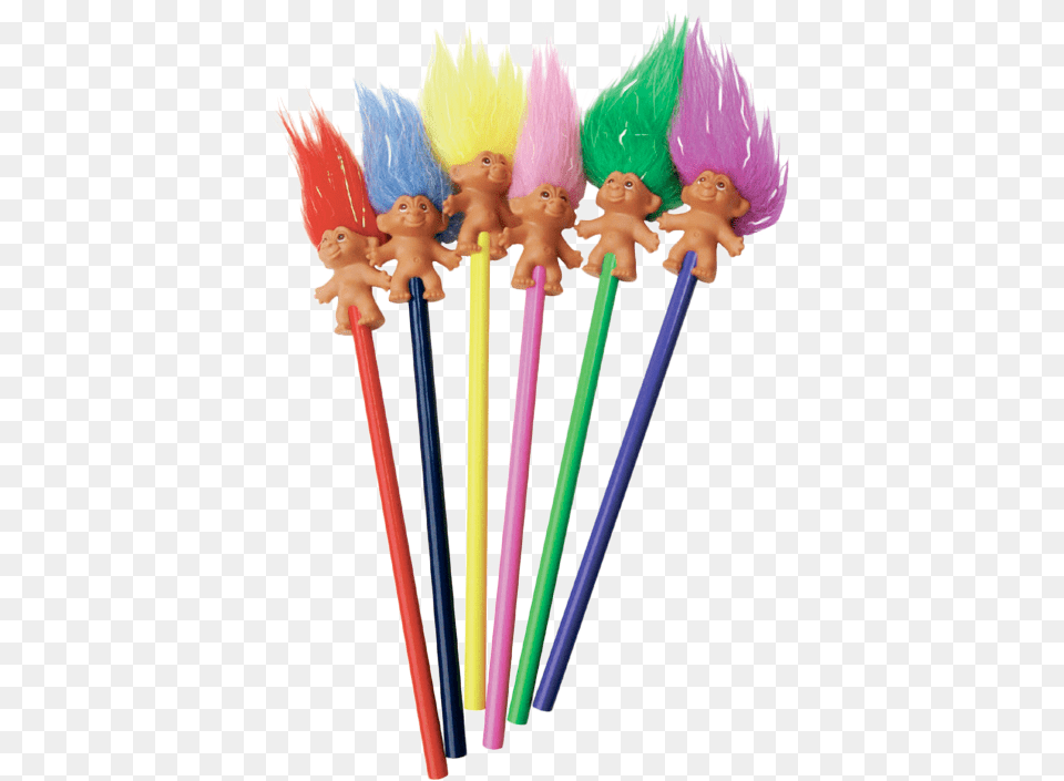 Troll Pencils Troll Dolls For Pencils, Festival, Hanukkah Menorah Free Png