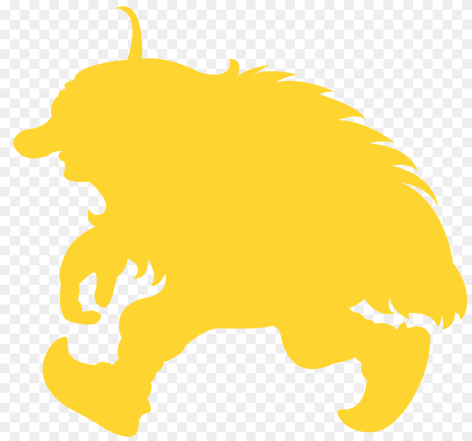 Troll Silhouette, Electronics, Hardware, Animal, Mammal Free Png