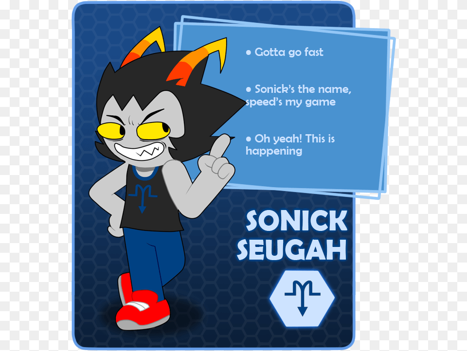 Troll Sonic Homestuck, Book, Comics, Publication, Baby Free Png Download