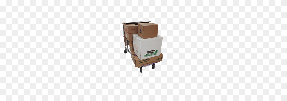 Trolley Box, Cardboard, Carton, Package Free Transparent Png