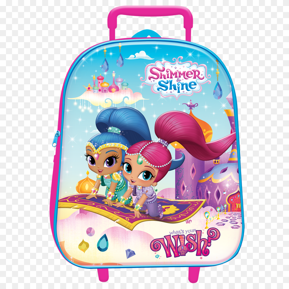 Trolley Scuola Asilo, Bag, Baby, Person, Backpack Free Png Download