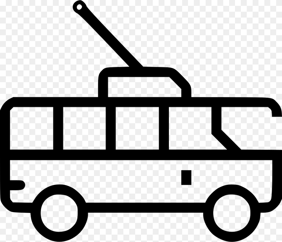 Trolleybus, Device, Grass, Lawn, Lawn Mower Png Image