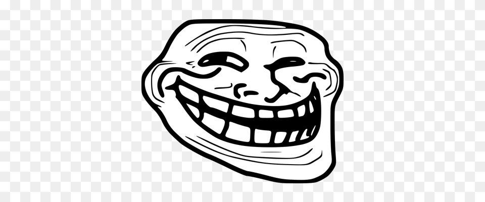 Trollface, Sticker, Stencil, Teeth, Person Free Transparent Png