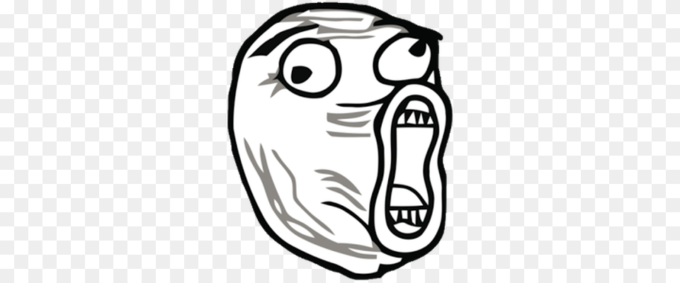 Trollface, Face, Head, Person, Art Png