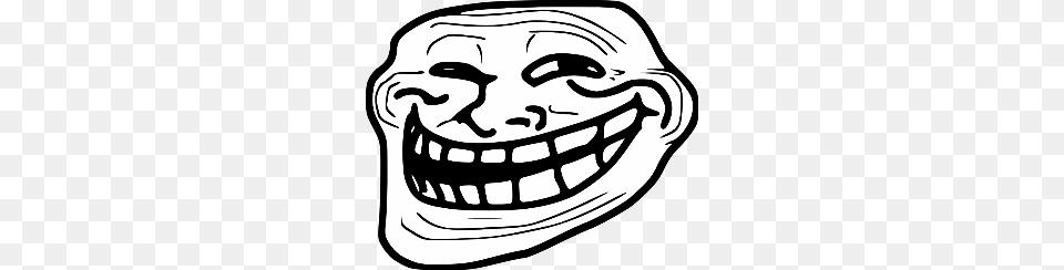 Trollface, Teeth, Stencil, Person, Mouth Png