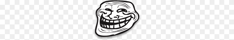 Trollface Images, Stencil, Clothing, Hat, Art Free Png Download