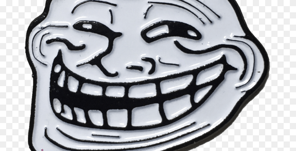 Trollface Pin Coleslaw Co Troll Face, Logo, Head, Person Png