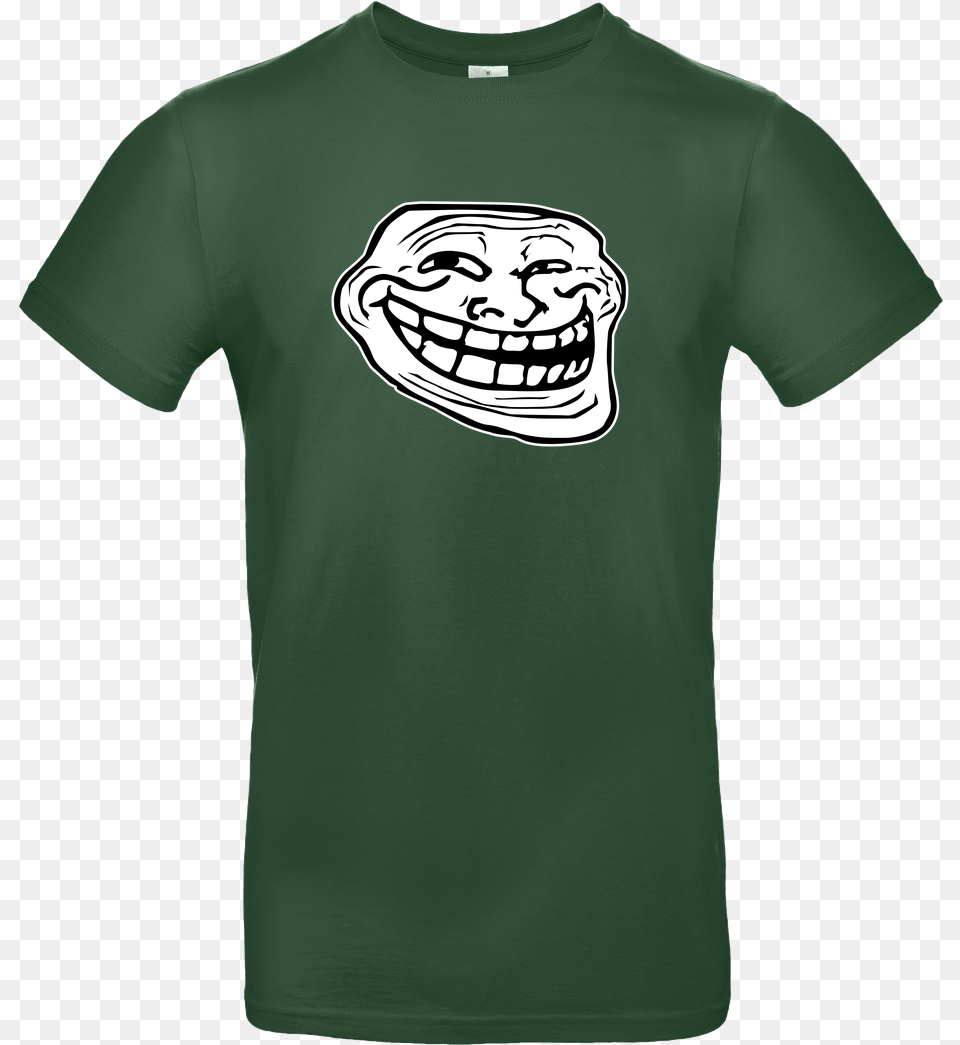 Trollface Transparent, Clothing, Shirt, T-shirt, Face Png