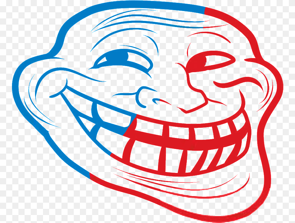 Trollface Transparent Trollface, Body Part, Mouth, Person, Teeth Png Image