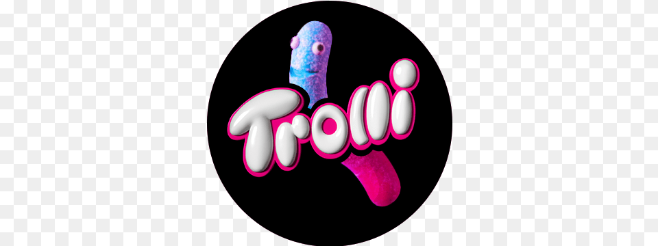Trolli Candy Transparent Trolli Logo, Purple, Disk, Bowling, Leisure Activities Png