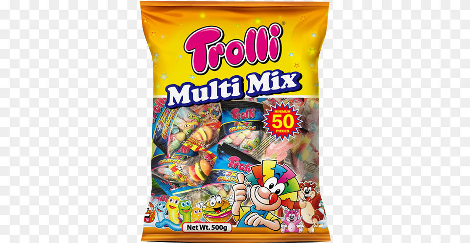 Trolli Multi Mix, Candy, Food, Sweets, Snack Free Png Download
