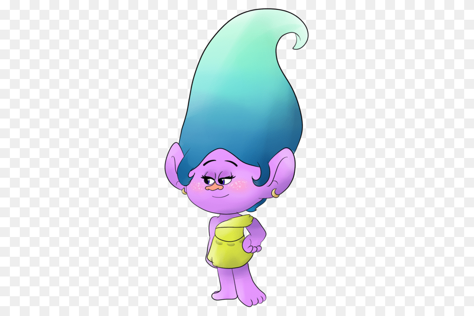 Trolls, Cartoon, Baby, Person, Face Free Png