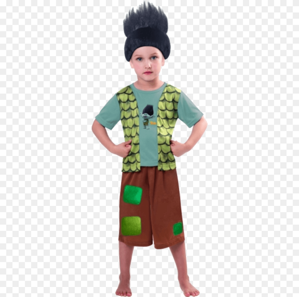 Trolls Costume For Kids, Person, Clothing, Boy, Child Free Png Download