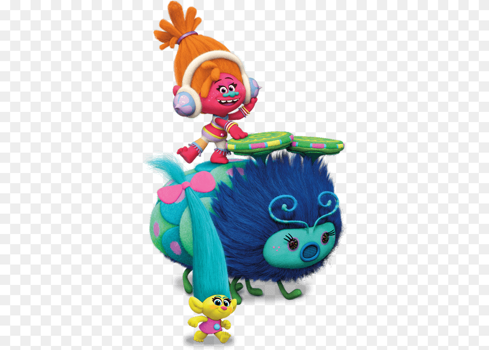 Trolls Em 3 Image Trolls, Plush, Toy, Doll Free Transparent Png