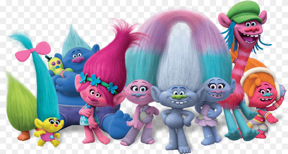 Trolls Hd Wallpapers Hd 2016 In Trolls Trolls Clip Art Baby, Person, Plush, Toy Free Png