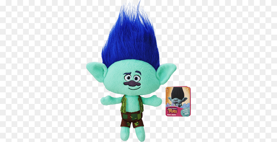Trolls Hug Amp Branch When He Is Happy, Plush, Toy, Baby, Person Png