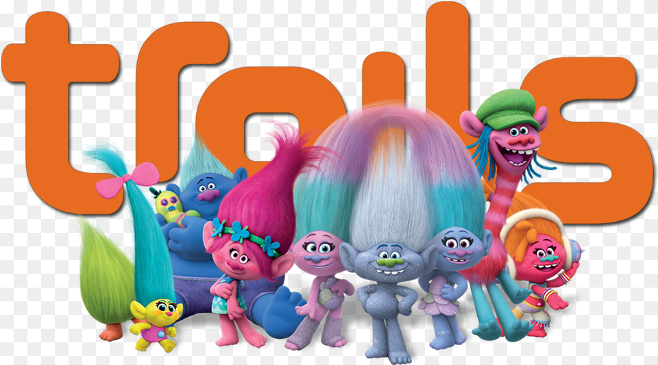 Trolls Poppy And Friends, Baby, Person, Doll, Face Png