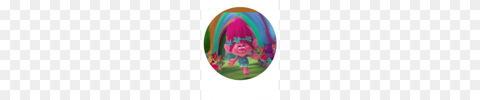 Trolls Poppy Singing Cake Topper, Photography, Toy, Baby, Person Free Png Download