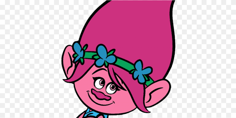 Trolls Princess Poppy Head, Clothing, Hat, Face, Person Free Transparent Png