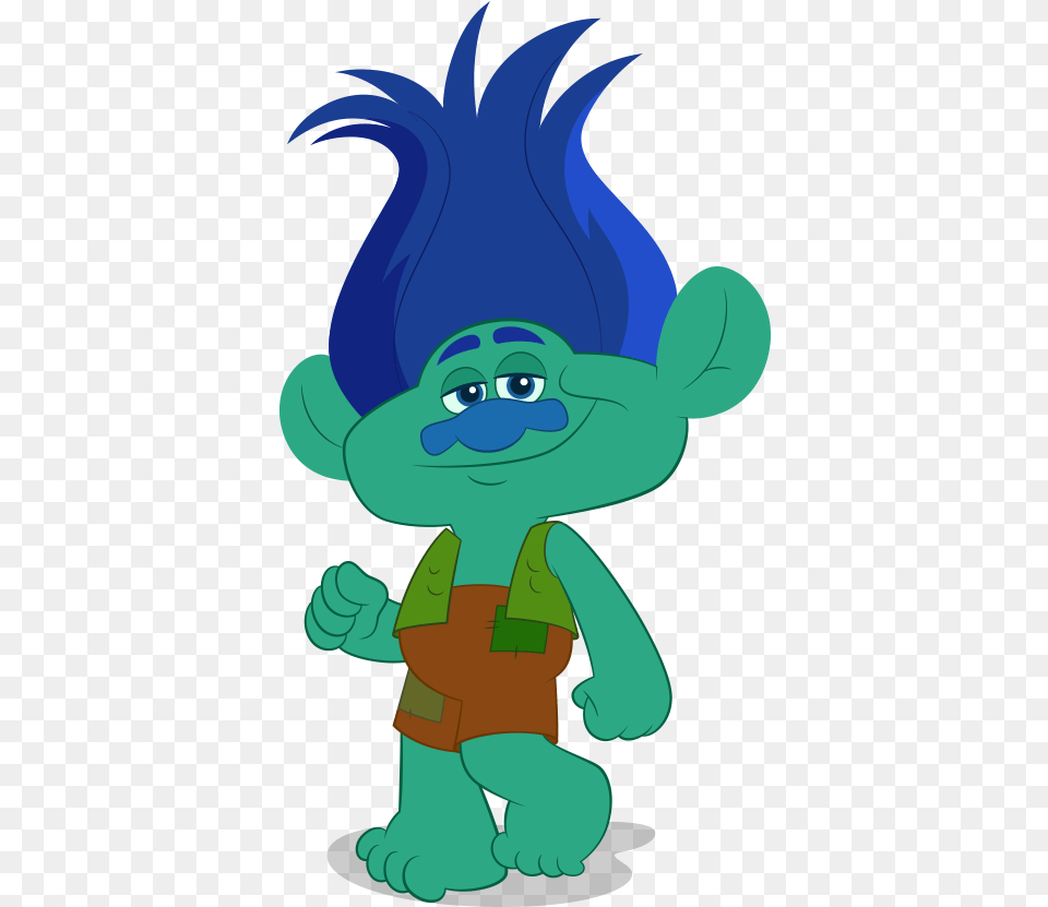 Trolls The Beat Goes On Branch, Cartoon, Baby, Person, Face Png Image