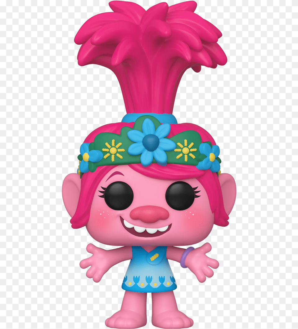 Trolls World Tour Poppy, Toy, Plush, Birthday Cake, Cake Free Transparent Png