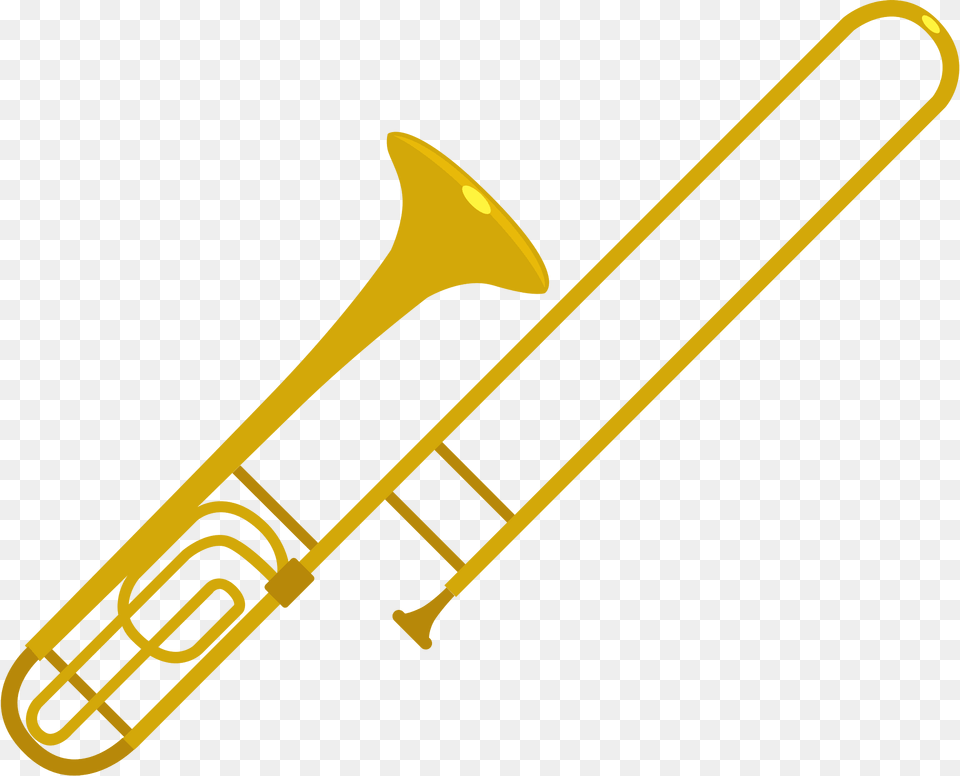 Trombone Clipart, Musical Instrument, Brass Section Free Transparent Png
