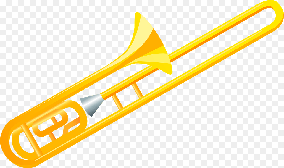 Trombone Clipart, Musical Instrument, Brass Section Free Png Download