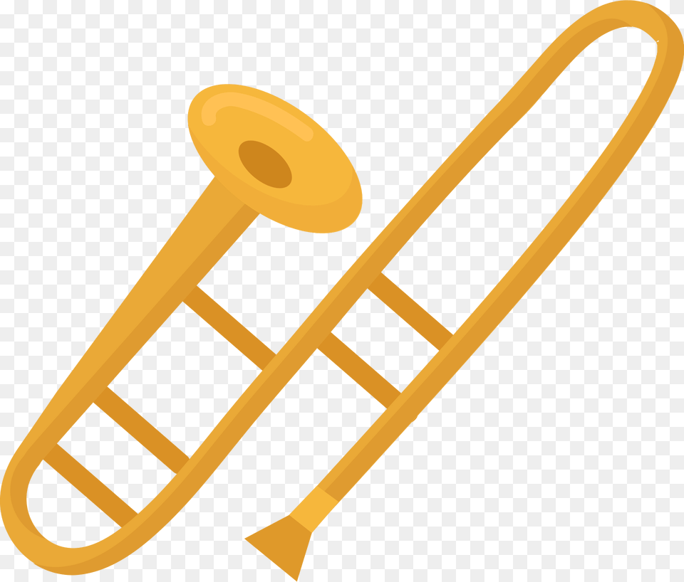 Trombone Clipart, Musical Instrument, Brass Section, Smoke Pipe Free Png Download