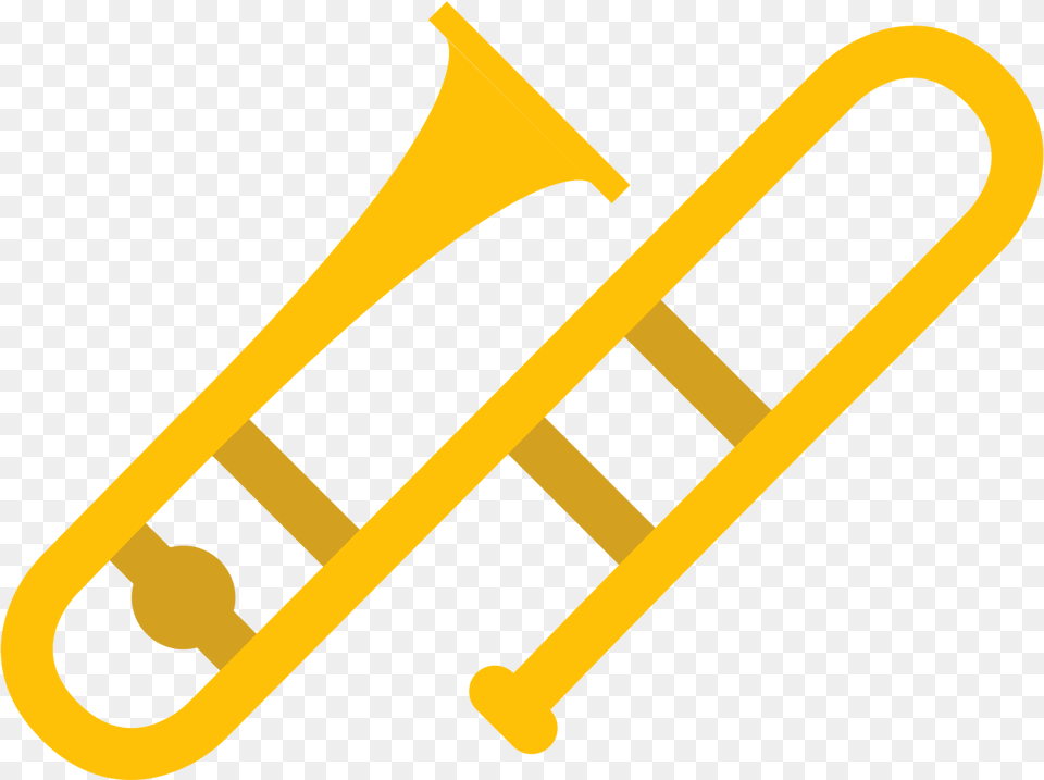 Trombone Graphic No Background, Musical Instrument, Brass Section Free Transparent Png