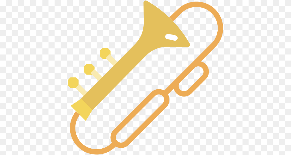 Trombone Icon, Musical Instrument, Brass Section, Flugelhorn, Smoke Pipe Free Transparent Png