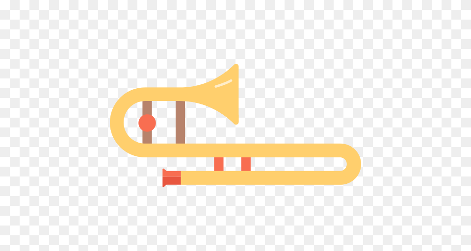 Trombone Icon, Musical Instrument, Brass Section, Smoke Pipe Free Png
